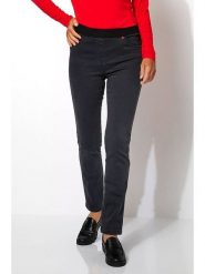 Rosner Spodnie w kolorze antracytowym rozmiar: 44. Czarne spodnie materiałowe damskie Rosner, bez wzorów, z materiału, z podwyższonym stanem. Za 173.99 zł.