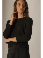 Perfect Cashmere Kaszmirowy sweter "Vanessa" w kolorze czarnym rozmiar: M. Czarne swetry klasyczne damskie Perfect Cashmere, m, z kaszmiru, bez kołnierzyka. Za 347.99 zł.