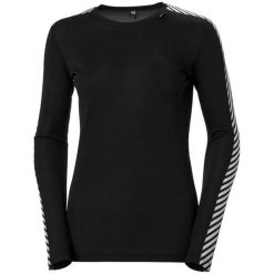 Bluza damska Helly Hansen lifa crew. Czarne bluzy bez kaptura damskie Helly Hansen, l. W wyprzedaży za 179.75 zł.