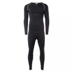 Bielizna termoaktywna Brugi 4RCG Black - męska, komplet, Rozmiar XXL/3XL. Czarna bielizna termoaktywna męska Brugi, m, bez wzorów, z dzianiny. Za 119.00 zł.