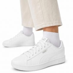 Buty męskie sneakersy sportowe Puma RICKIE CLASSIC. Białe buty sportowe na co dzień męskie Puma, z dresówki, bez zapięcia, trekkingowe. Za 179.00 zł.