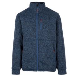 Męska Bluza Polarowa Ampney Marl. Niebieskie bluzy bez kaptura męskie Trespass, m, z polaru. Za 159.99 zł.