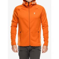 Bluza z zamkiem męska Peak Performance Rider Zip Hood. Brązowe bluzy bez kaptura męskie Peak Performance, m. Za 471.99 zł.