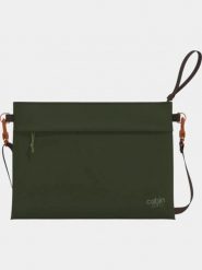 Torba Na Ramię Cabin Zero Classic Sacoche. Brązowe torby męskie na ramię CABINZERO, bez wzorów, z materiału, na ramię. Za 113.00 zł.