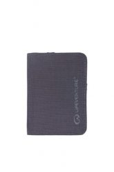 Portfel turystyczny RFiD Card Wallet Recycled. Niebieskie portfele damskie Lifeventure, bez wzorów, z materiału. Za 55.99 zł.