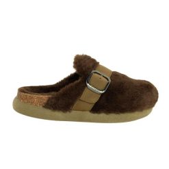 Klapki turystyczne damskie Scholl Ivy Big Buckle. Zielone klapki damskie Scholl, bez wzorów, z materiału, bez obcasa. Za 310.24 zł.
