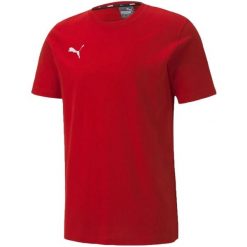 T-shirt Męski TeamGoal 23. Czerwone t-shirty męskie Puma, m, bez wzorów, bez kołnierzyka. Za 149.99 zł.