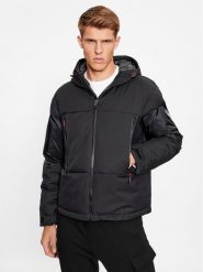 EA7 Emporio Armani Kurtka zimowa 6RPB10 PNEEZ 1200 Czarny Regular Fit. Czarne kurtki męskie EA7 Emporio Armani, na zimę, m, bez wzorów, z syntetyku, bez kaptura. Za 1,249.00 zł.
