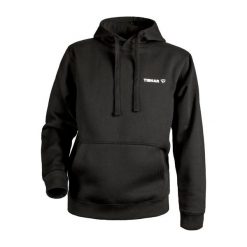 Bluza z kapturem Tibhar Nero. Czarne bluzy z kapturem męskie TIBHAR, l, z bawełny. Za 333.00 zł.
