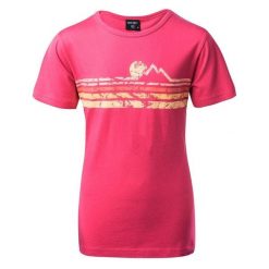 T-shirt Dla Dziewczynki Neimo. Czerwone koszulki dziewczęce Hi-tec, bez wzorów, bez ramiączek. Za 48.99 zł.