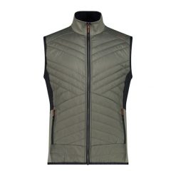 Kurtka puchowa bez rękawów CMP. Zielone kurtki męskie CMP, m, bez wzorów, z puchu, bez kaptura. Za 323.50 zł.