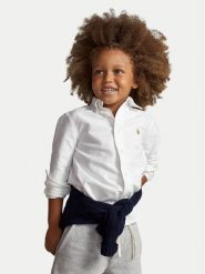 Polo Ralph Lauren Koszula 322677133001 Biały Regular Fit. Białe koszule chłopięce Polo Ralph Lauren, bez wzorów, z bawełny, bez kołnierzyka, bez ramiączek. Za 379.99 zł.