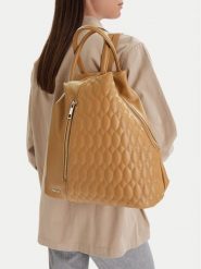 Lasocki Plecak CEO-LSK-L-013-09 Brązowy. Brązowe plecaki damskie Lasocki, bez wzorów, z materiału. Za 199.99 zł.