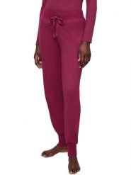 Triumph Spodnie w kolorze jagodowym rozmiar: 36. Czerwone spodnie materiałowe damskie Triumph, bez wzorów, z bawełny, z podwyższonym stanem. Za 78.28 zł.