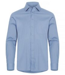 Clique Stretch Shirt L/S – koszula stretch z długim rękawem, regular fit –. Niebieskie koszule męskie CLIQUE, l, bez wzorów, z bawełny, bez kołnierzyka, bez ramiączek. Za 188.64 zł.