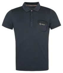 Męska koszulka polo Kilpi GIVRY-M. Niebieskie t-shirty sportowe męskie Kilpi, m, z materiału, bez ramiączek, trekkingowe. Za 130.00 zł.