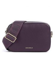 COCCINELLE Skórzana torebka w kolorze fioletowym - 19 x 13 x 5 cm rozmiar: onesize. Różowe torebki klasyczne damskie Coccinelle, bez wzorów, z materiału, bez dodatków. Za 588.81 zł.