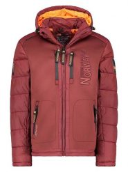 Geographical Norway Kurtka pikowana "Beachwood" w kolorze czerwonym rozmiar: S. Czerwone kurtki męskie Geographical Norway, s, bez wzorów, bez kaptura. Za 193.24 zł.