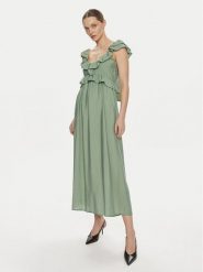 Vero Moda Sukienka letnia Josie 10303761 Zielony Regular Fit. Zielone sukienki damskie Vero Moda, na lato, m, bez wzorów, z wiskozy, bez kołnierzyka, bez ramiączek. Za 129.99 zł.