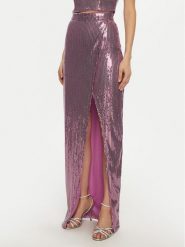 Fracomina Spódnica maxi FQ24WG3001W66701 Fioletowy Slim Fit. Fioletowe spódniczki damskie Fracomina, bez wzorów, z syntetyku, maxi. Za 449.99 zł.