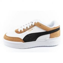 Buty do chodzenia męskie Puma 37987101. Białe buty sportowe na co dzień męskie Puma, z materiału, bez zapięcia, trekkingowe. Za 199.00 zł.