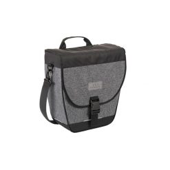 Torba miejska Dryton City. Czarne torebki klasyczne damskie NORCO, z aplikacjami, z nylonu, bez dodatków. Za 489.90 zł.