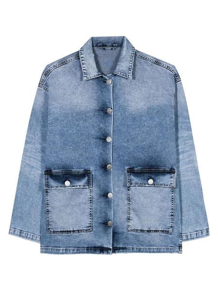 Herrlicher Kurtka dżinsowa w kolorze niebieskim rozmiar: L. Niebieskie kurtki damskie Herrlicher, l, bez wzorów, bez kaptura. Za 217.99 zł.