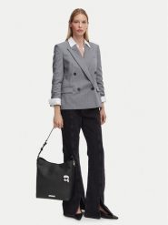 KARL LAGERFELD Torebka B3W30123 Czarny. Czarne torebki klasyczne damskie Karl Lagerfeld, bez wzorów, ze skóry, bez dodatków. Za 849.99 zł.