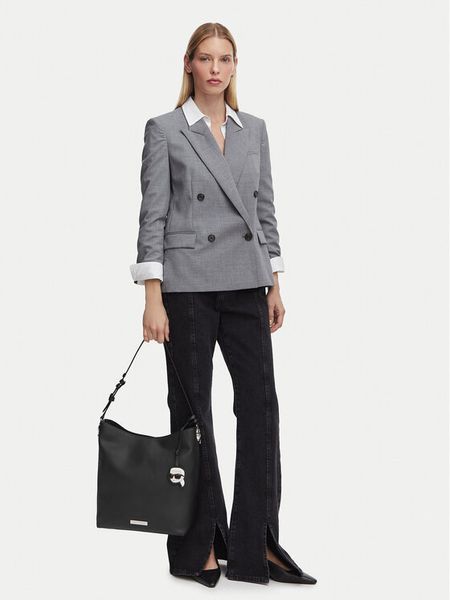 KARL LAGERFELD Torebka B3W30123 Czarny. Czarne torebki klasyczne damskie Karl Lagerfeld, bez wzorów, ze skóry, bez dodatków. Za 849.99 zł.