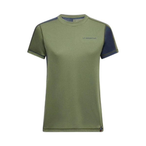 T-shirt damski La Sportiva Just Right. Niebieskie t-shirty damskie La Sportiva, l, bez wzorów, z elastanu, bez kołnierzyka. Za 242.50 zł.
