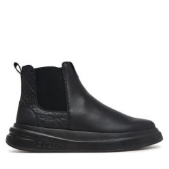 Sztyblety Guess. Czarne sztyblety męskie Guess, bez zapięcia. Za 674.99 zł.