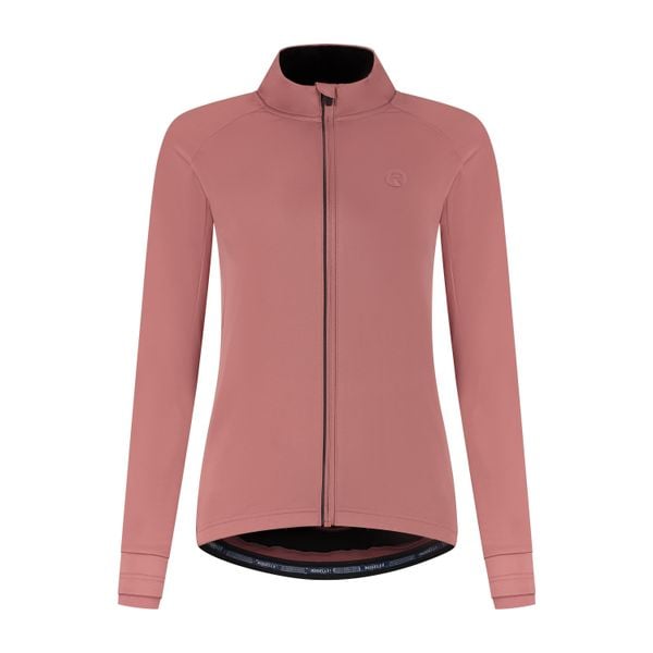 Kurtka rowerowa damska Rogelli Essential II softshell. Brązowe kurtki damskie Rogelli, bez wzorów, z softshellu, bez kaptura. Za 367.00 zł.