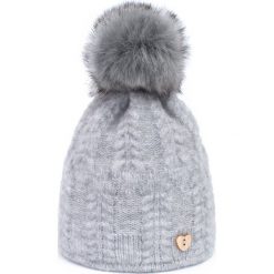 Czapka dziecięca Urocza szara. Szare czapki dziecięce Art of Polo, bez wzorów. Za 45.60 zł.