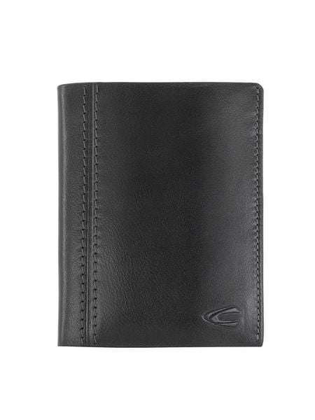Camel Active Skórzany portfel "Bilbao" w kolorze czarnym - 10 x 12,7 x 1,5 cm rozmiar: onesize. Czarne portfele męskie Camel Active, bez wzorów, z materiału. Za 143.90 zł.