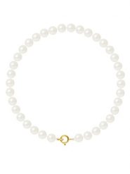 Pearl Addict Bransoletka z perłami w kolorze białym rozmiar: onesize. Białe bransoletki damskie Pearl Addict, złote. Za 369.99 zł.