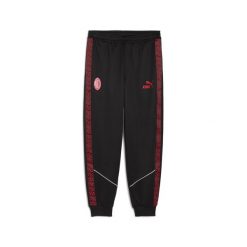 Męskie spodnie AC Milan KING Anthem PUMA Black For All Time Red. Czarne spodnie materiałowe męskie Puma, bez wzorów, retro. Za 329.00 zł.