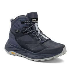 Buty trekkingowe damskie Jack Wolfskin Terraventure Texapore. Niebieskie obuwie trekkingowe damskie Jack Wolfskin. Za 389.99 zł.