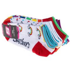 Skechers 3pk Mens Extended Terry Low, męskie skarpetki wielokolorowe. Skarpetki męskie Skechers, bez wzorów, z poliesteru. Za 86.00 zł.