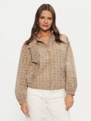 Guess Kurtka przejściowa V4BQ24 WGLW2 Brązowy Regular Fit. Brązowe kurtki damskie Guess, s, z aplikacjami, z syntetyku, bez kaptura. Za 509.99 zł.