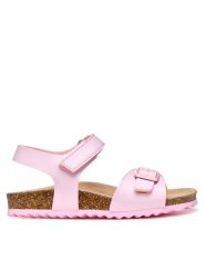 Geox Sandały J Adriel J028MC 000BC C8010 M Różowy. Czerwone sandały dziewczęce Geox, ze skóry, bez zapięcia. Za 199.99 zł.