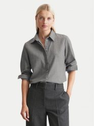 Marc O'Polo Koszula 409 0896 42451 Szary Regular Fit. Szare koszule damskie Marc O´Polo, bez wzorów, z bawełny, bez kołnierzyka, bez ramiączek. Za 339.99 zł.