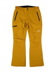 Spodnie narciarskie męskie Colourwear Sharp. Żółte spodnie materiałowe męskie Colourwear, bez wzorów, z materiału, klasyczne. Za 899.99 zł.