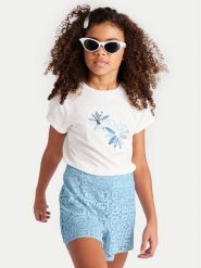 Mayoral T-Shirt 6020 Écru Regular Fit. Koszulki dziewczęce Mayoral, bez wzorów, z bawełny, bez ramiączek. Za 69.99 zł.