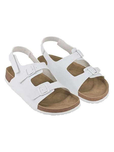 Moosefield Sandały w kolorze białym rozmiar: 39. Białe sandały damskie Moosefield, bez wzorów, bez obcasa. Za 95.69 zł.