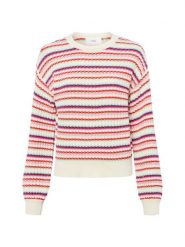 Y.A.S sweter z dzianiny - Boogie Kobiety Bawełna lila, XS. Swetry klasyczne damskie Y.A.S, s, z bawełny, bez kołnierzyka. Za 349.95 zł.