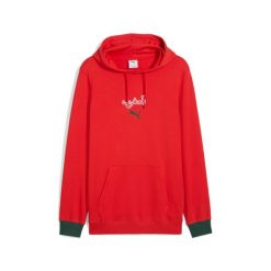Bluza z kapturem OM Culture. Czerwone bluzy z kapturem męskie Puma. Za 318.00 zł.