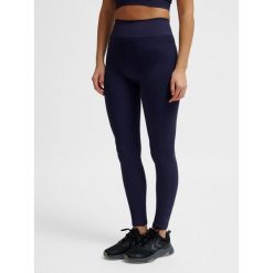 Damskie legginsy bezszwowe Hummel Define. Niebieskie legginsy damskie HUMMEL, bez wzorów. Za 193.50 zł.