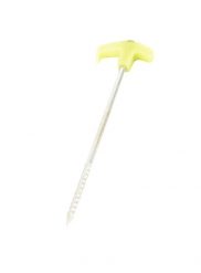 Szpilki do namiotu Outwell Spike Glow Peg Steel. Żółte szpilki OUTWELL, bez wzorów, bez obcasa. Za 30.65 zł.