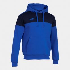 Bluza z kapturem Joma Crew V. Niebieskie bluzy z kapturem męskie Joma, m, z bawełny. Za 179.60 zł.