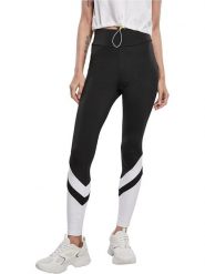 Urban Classics Legginsy w kolorze czarno-białym rozmiar: M. Białe legginsy damskie Urban Classics, m, bez wzorów. Za 66.00 zł.